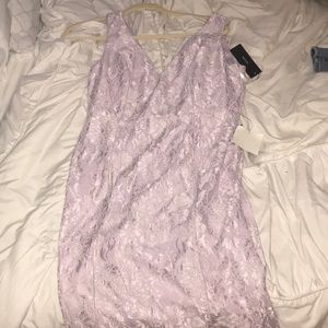 Lulus dress lavender size large